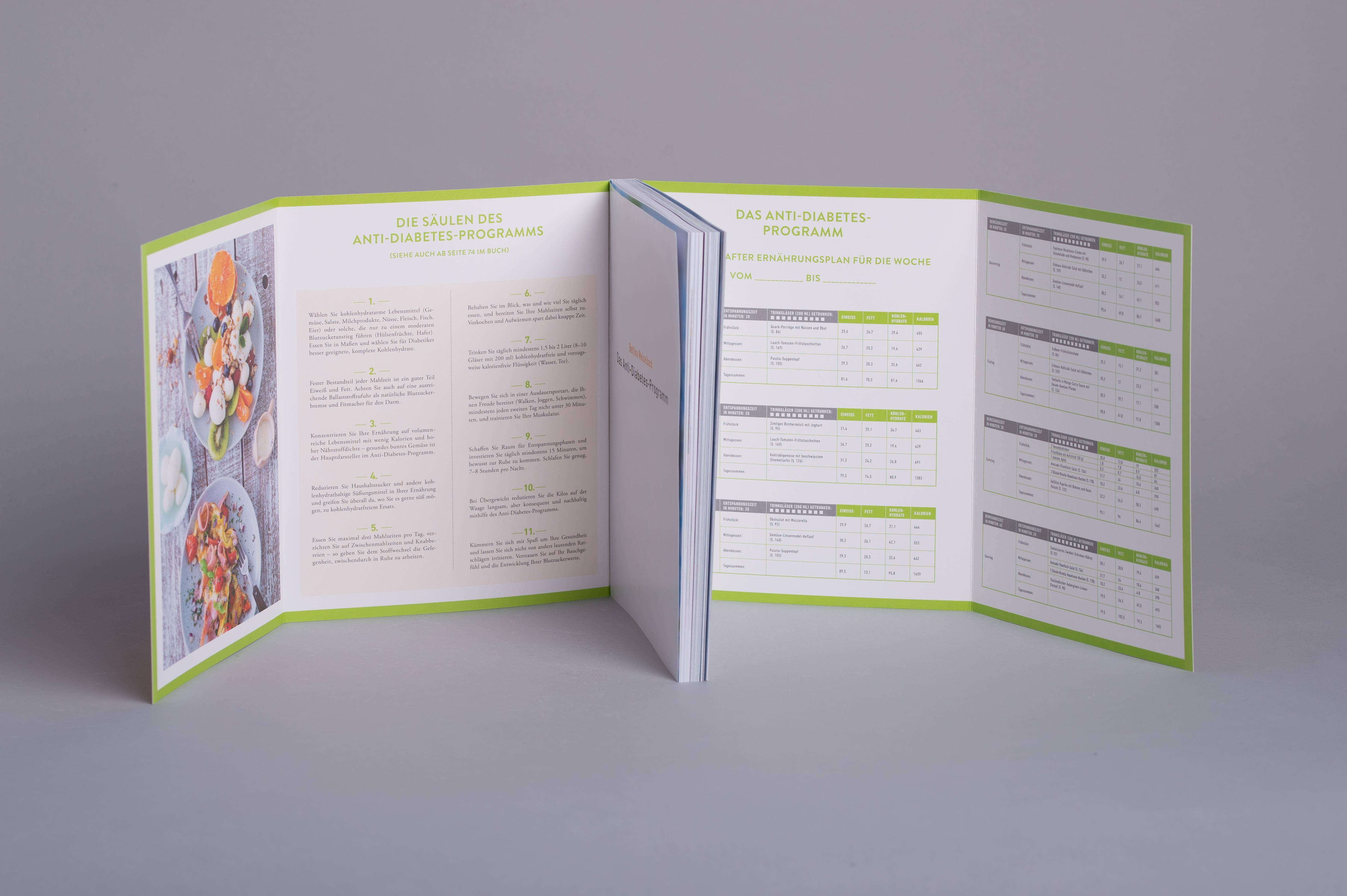 Das Anti-Diabetes-Programm Mit der richtigen Ernährung in 12 Wochen zu gesünderen Blutzuckerwerten - Mit 75 Rezepten für Typ-2-Diabetiker