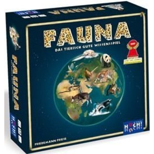 Huch & Friends 75808 - Fauna Das tierisch gute Wissensspiel. Auf der Nominierungsliste zu Spiel des Jahres 2009. Nominiert für den Deutschen Lernspie