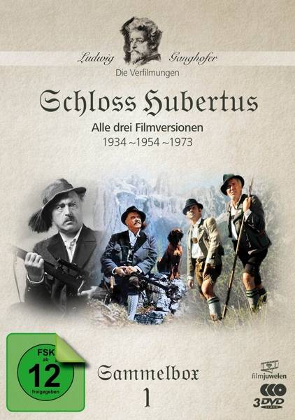 Schloss Hubertus Alle drei Filmversionen 1934/1954/1973