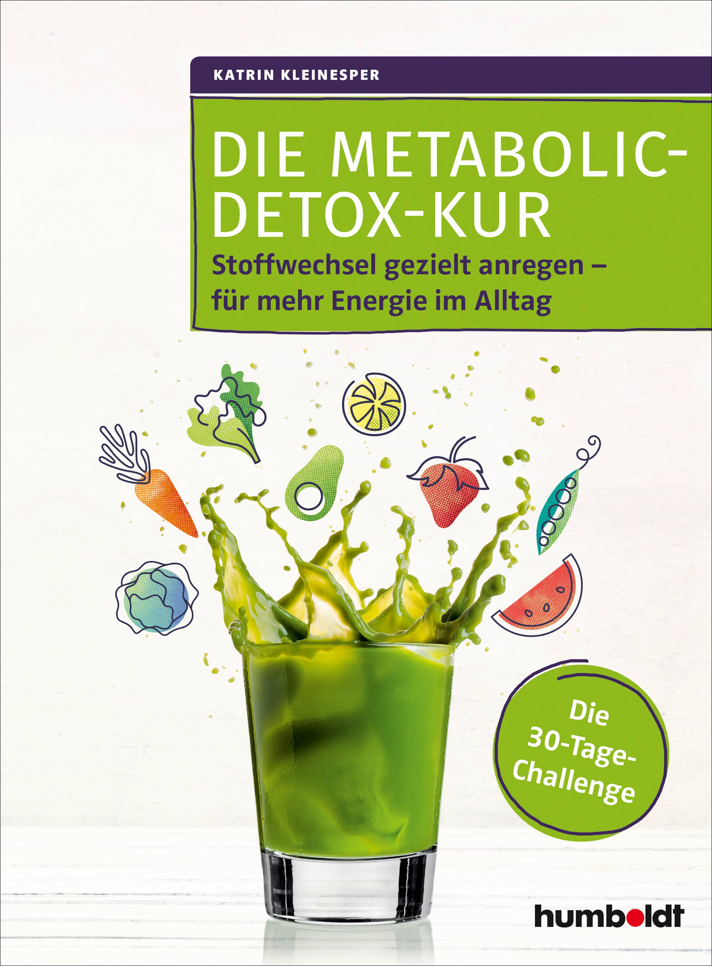 Die Metabolic-Detox-Kur Stoffwechsel gezielt anregen - für mehr Energie im Alltag. Die 30-Tage-Challenge