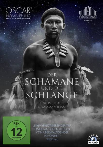 Der Schamane und die Schlange - Eine Reise auf dem Amazonas Eine Reise auf dem Amazonas, Regie: Ciro Guerra, COL/VEN/ARG 2015, FSK ab 12, DVD-Video