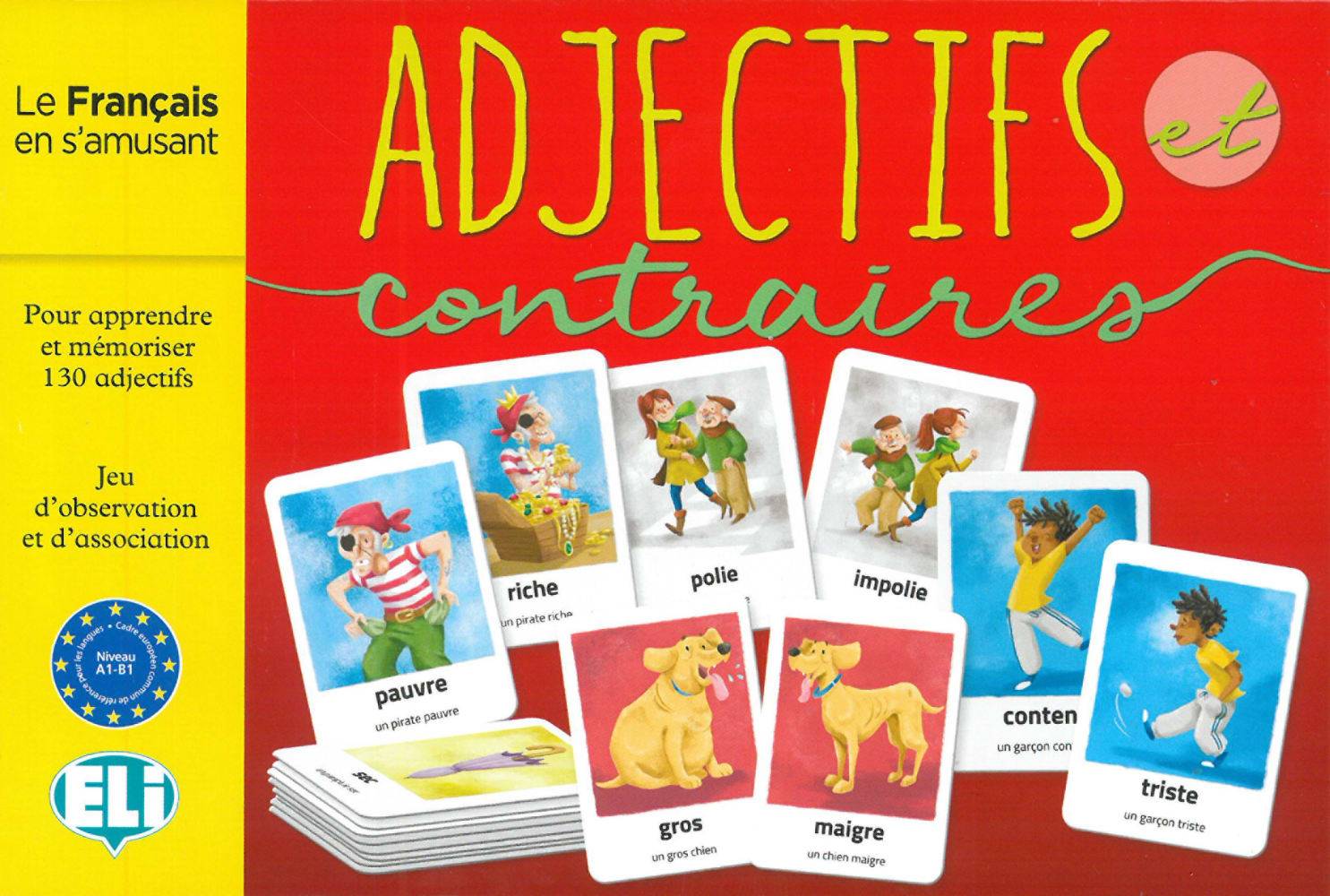 Adjectifs et contraires (Spiel) Gamebox
