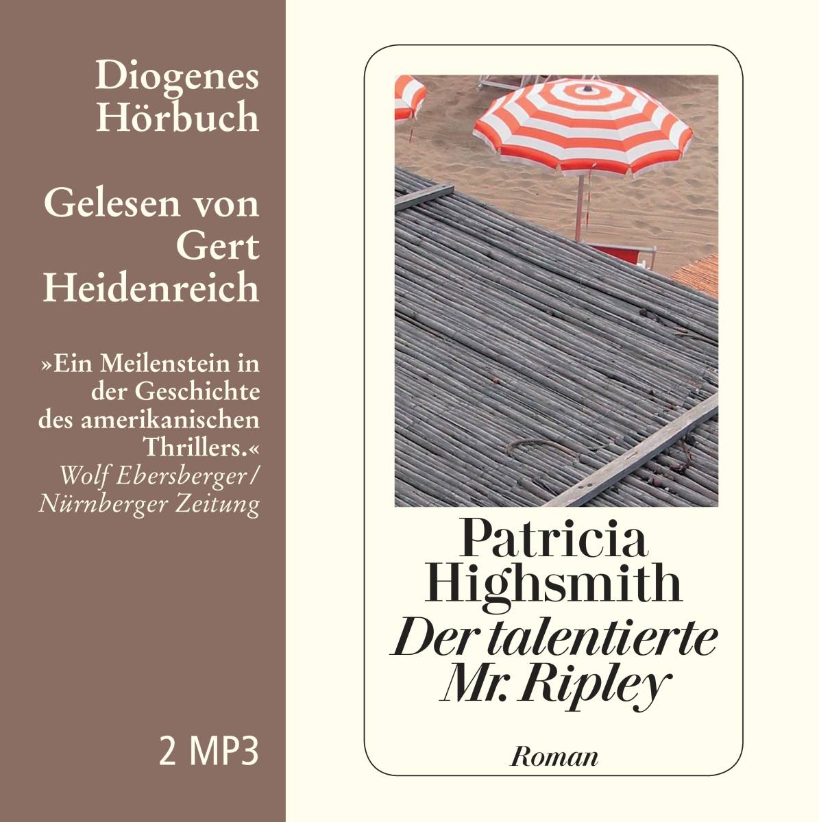 Der talentierte Mr. Ripley, 2 Audio-CD Ungekürzte Ausgabe, Lesung