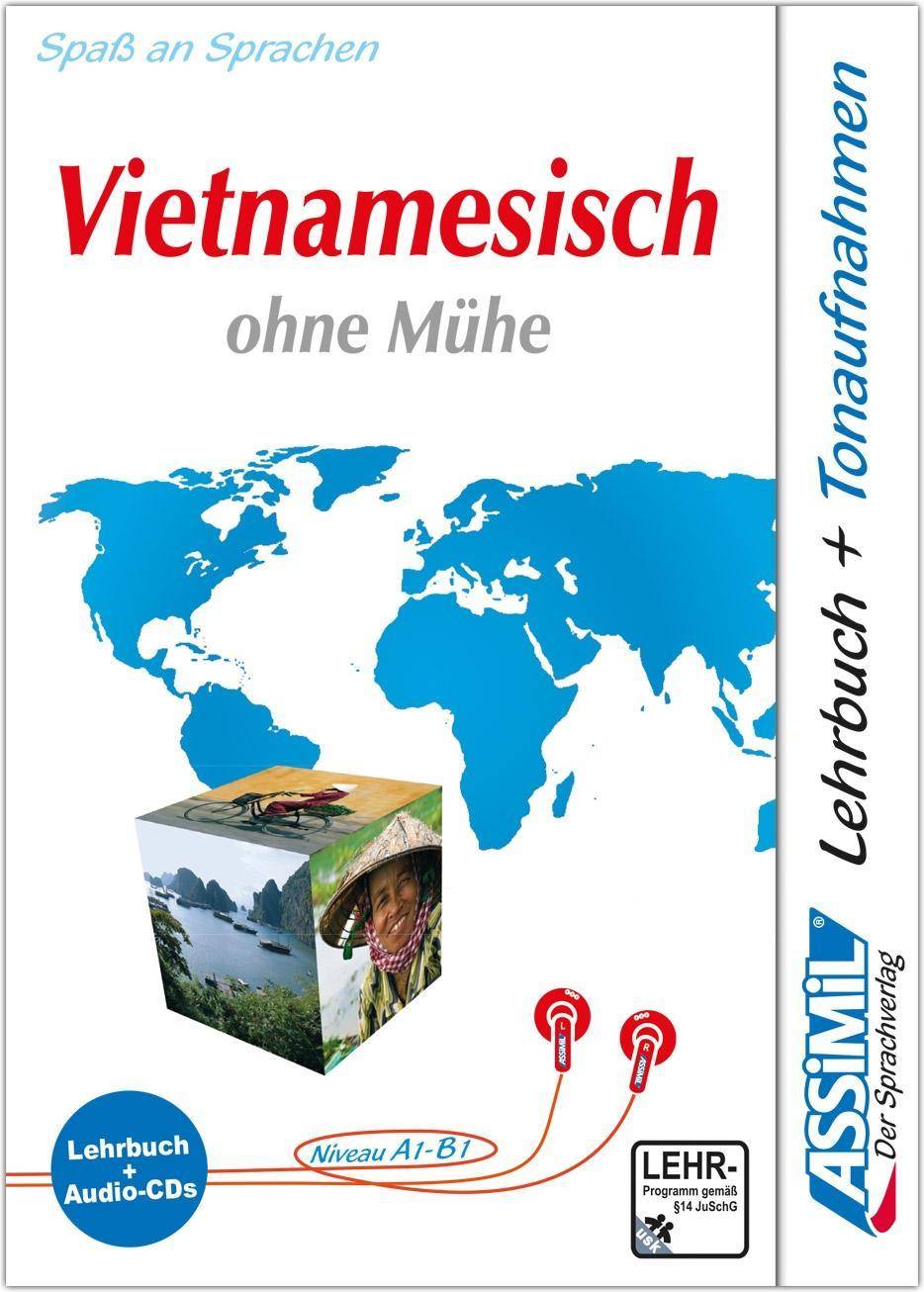ASSiMiL Vietnamesisch ohne Mühe - Audio-Sprachkurs - Niveau A1-B1 Selbstlernkurs in deutscher Sprache, Lehrbuch + 4 Audio-CDs