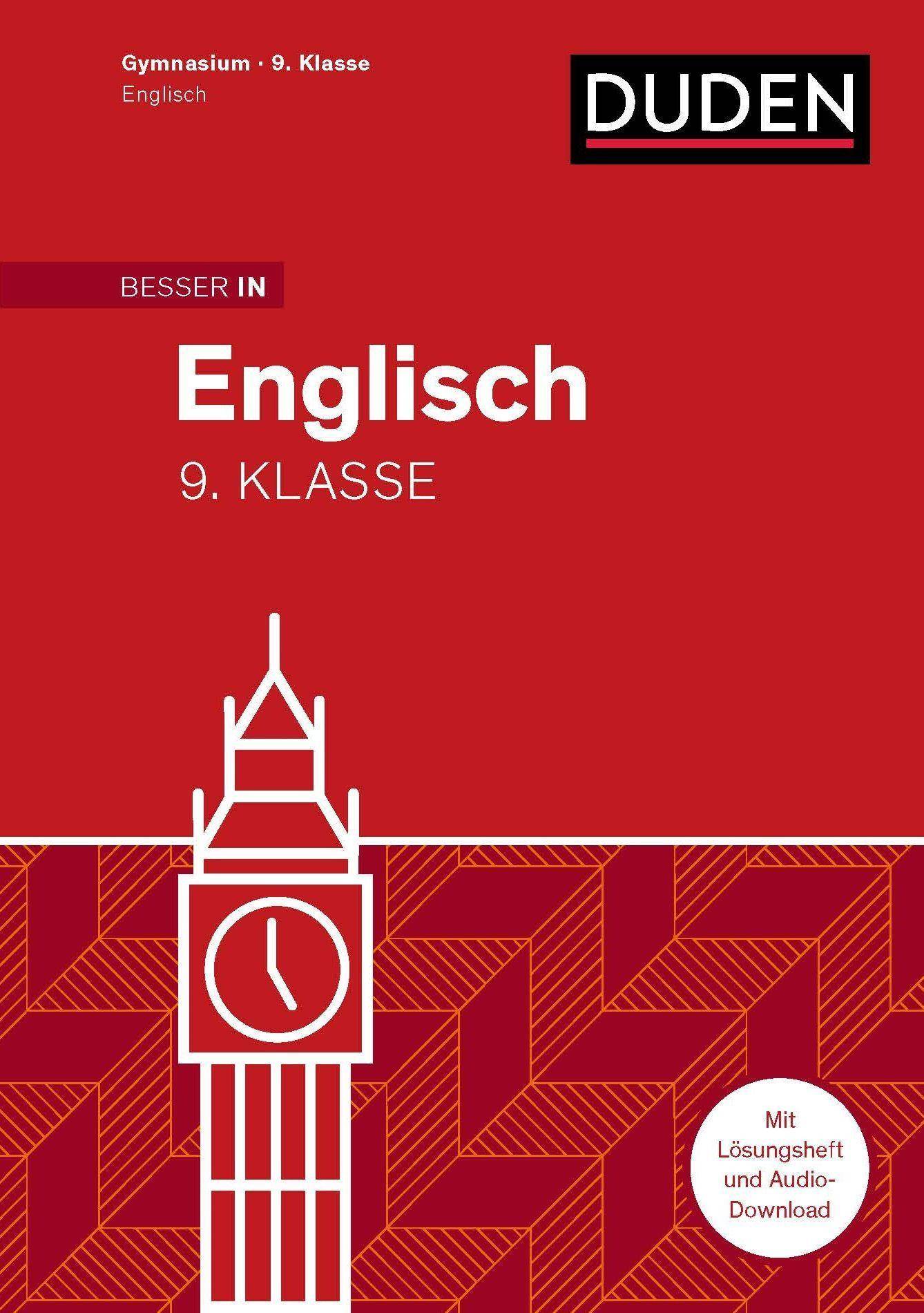 Besser in Englisch - Gymnasium 9. Klasse Duden - Mit Lösungsheft und Audio-Download, Cornelsen Scriptor - Besser in