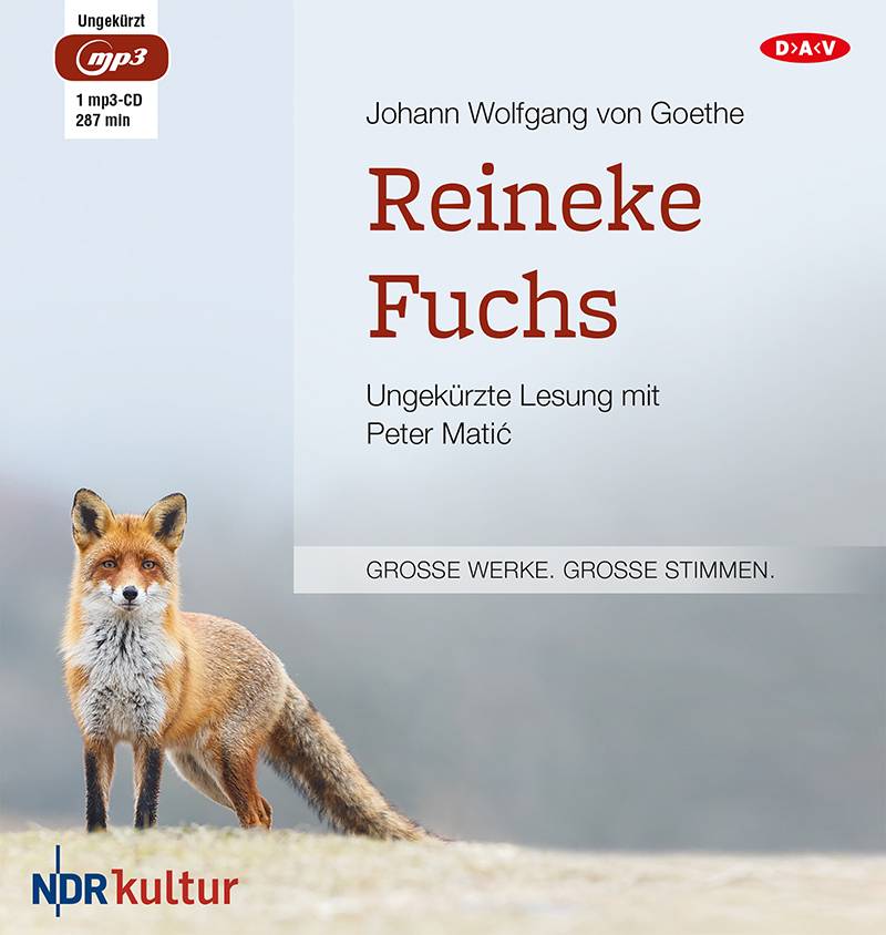 Reineke Fuchs, 1 MP3-CD Ungekürzte Lesung