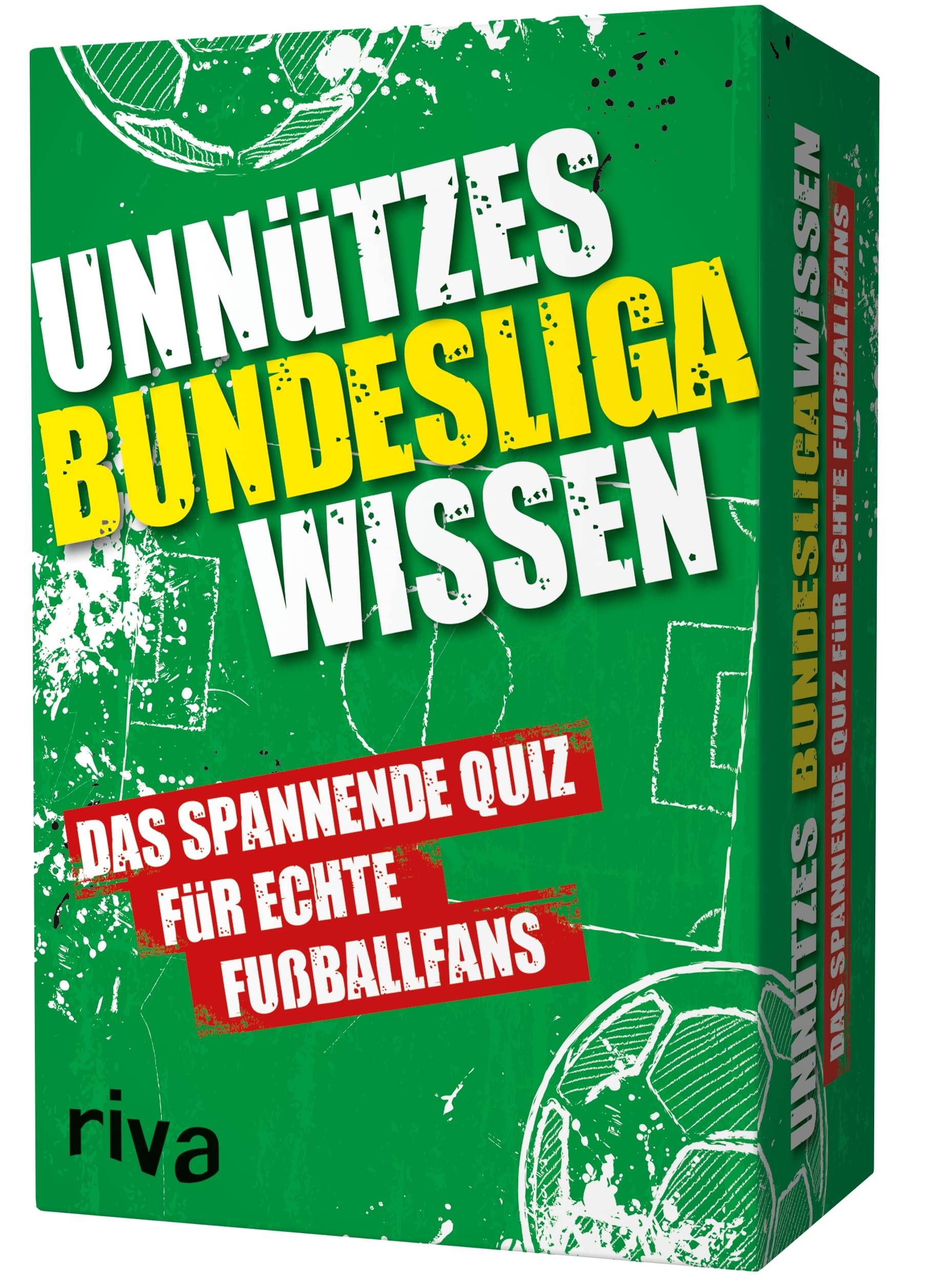 Unnützes Bundesligawissen  Das spannende Quiz für echte Fußballfans Spieleranzahl: 2-8, Kartenspiel