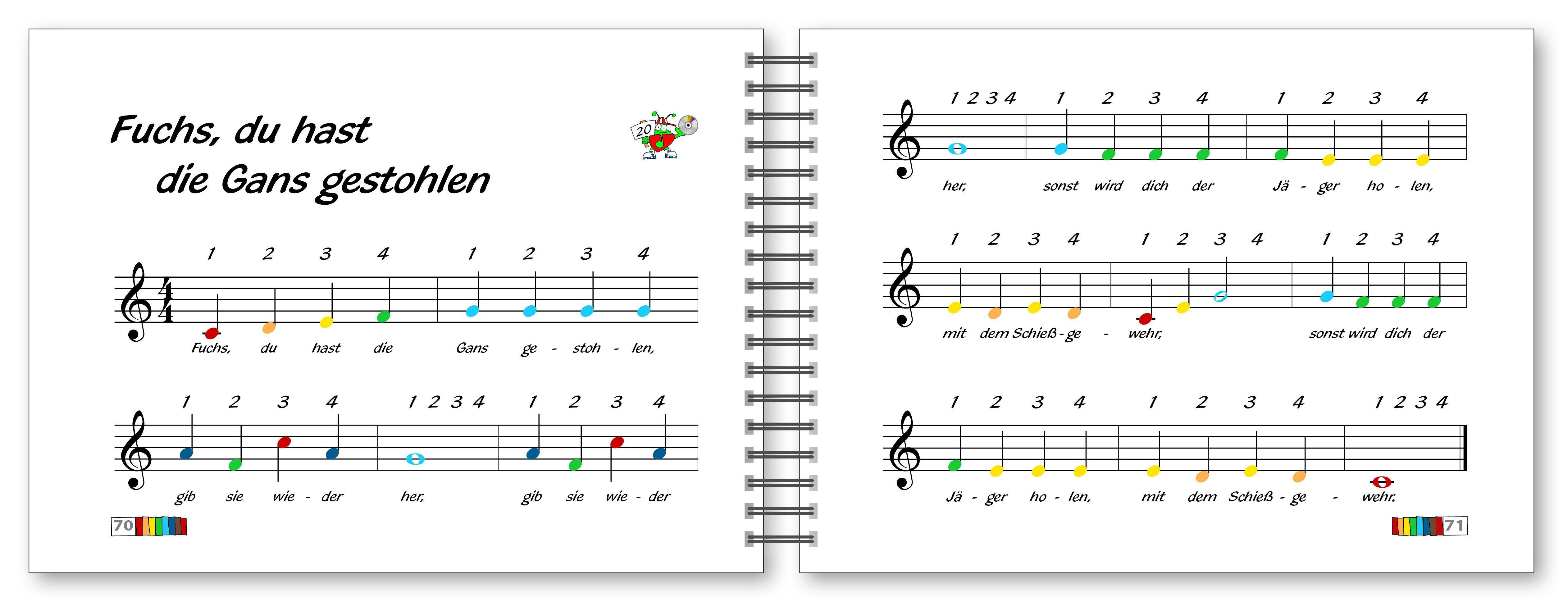 Voggy's Glockenspiel-Schule, mit Audio-CD Lerne mit Spass!