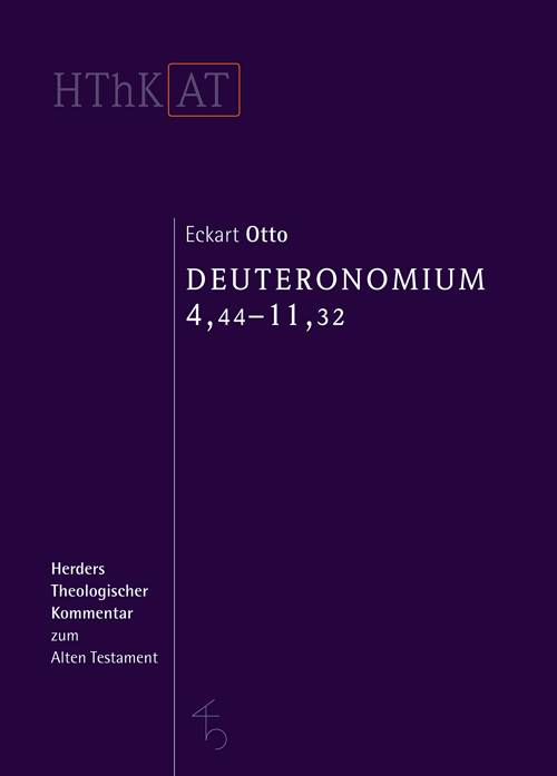 Deuteronomium 1-11 Zweiter Teilband: 4,44-11,32