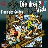 Die drei ???-Kids - Fluch des Goldes, 1 Audio-CD Das Hörspiel, CD, Die drei ??? Kids 11