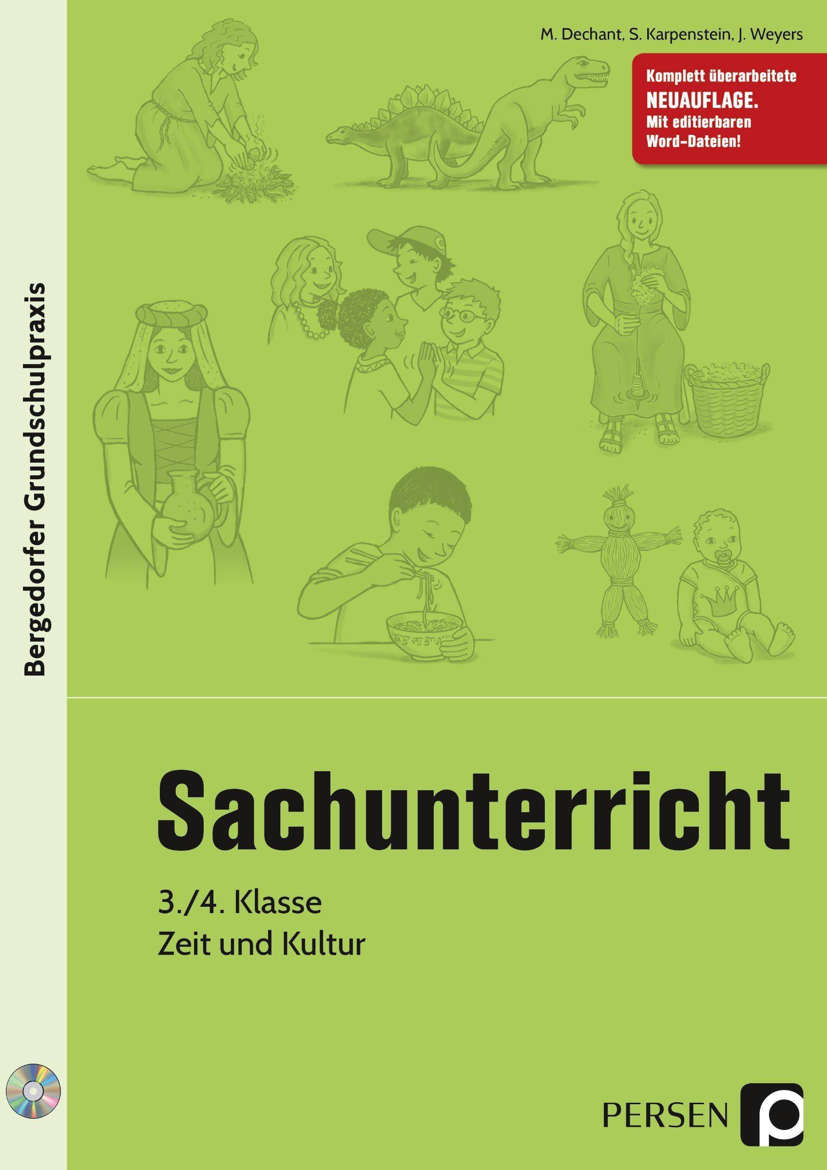 Sachunterricht, 3./4. Klasse, Zeit und Kultur Mit CD, Bergedorfer Grundschulpraxis