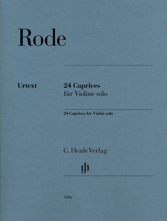 Rode, Pierre - 24 Caprices für Violine solo Besetzung: Violine solo