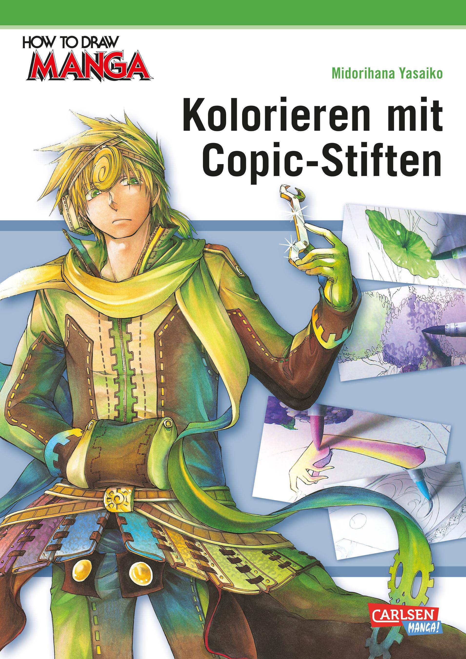 How To Draw Manga: Kolorieren mit Copic-Stiften How To Draw Manga
