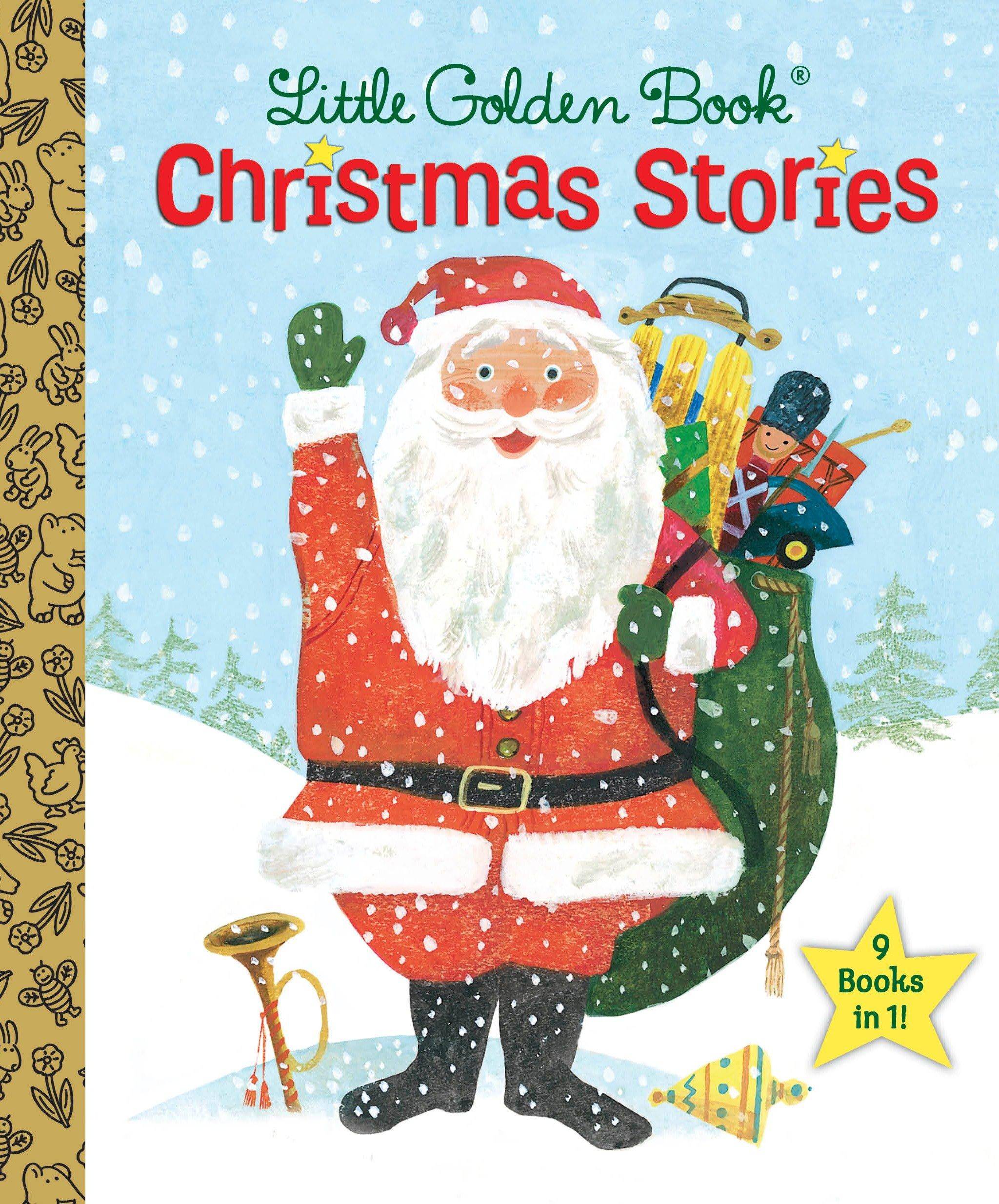 Little Golden Book Christmas Stories 9 Books in 1