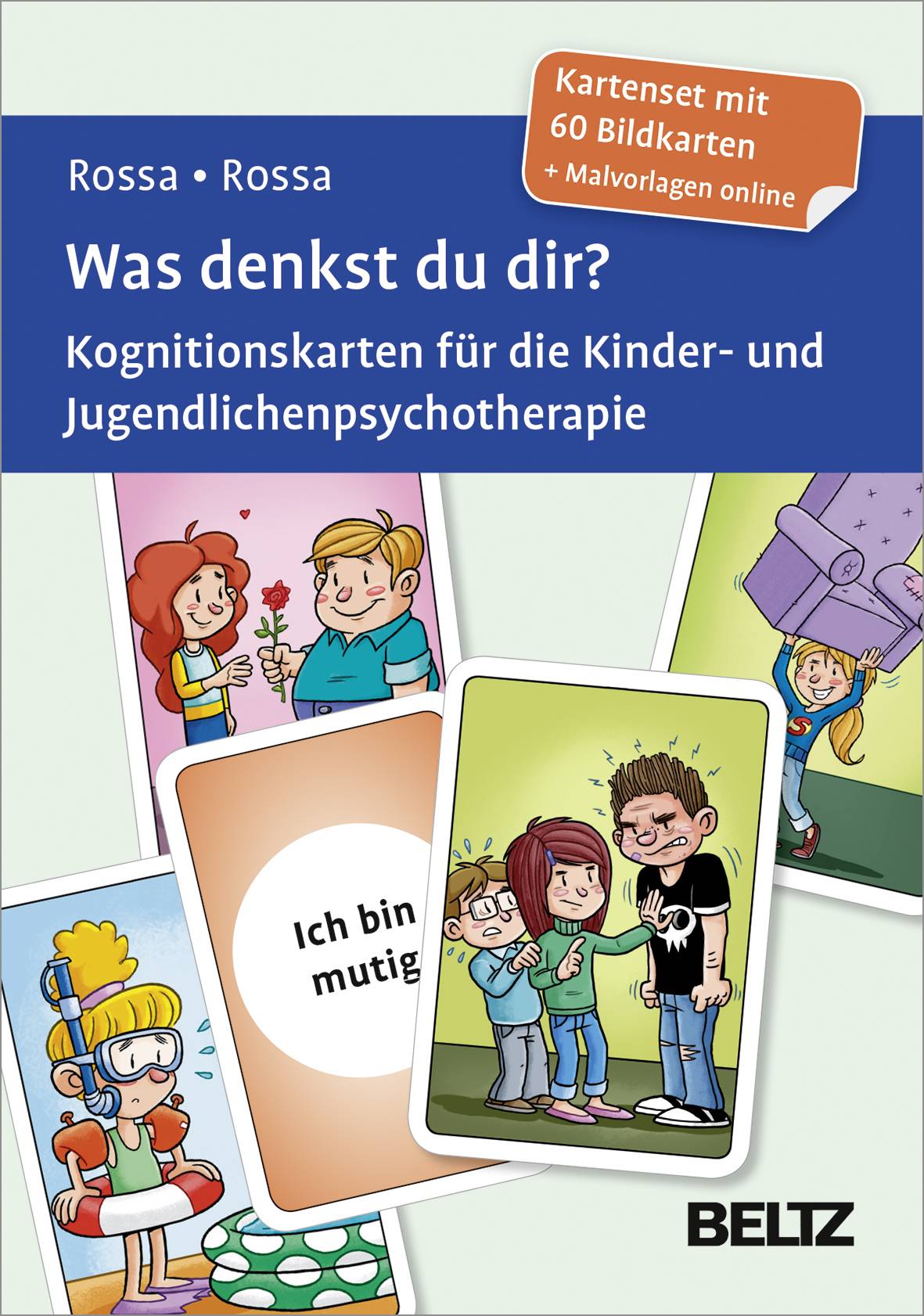Was denkst du dir?, 60 Bildkarten Kognitionskarten für die Kinder- und Jugendlichenpsychotherapie. Kartenset mit 60 Bildkarten. Malvorlagen online