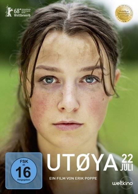 Utøya 22. Juli Empfohlen von der Filmbewertungsstelle Wiesbaden (FBW): Prädikat besonders wertvoll. Norwegen