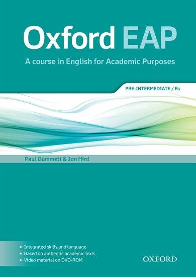 Oxford EAP: Pre-Intermediate B1. Student's Book and DVD-ROM Pack