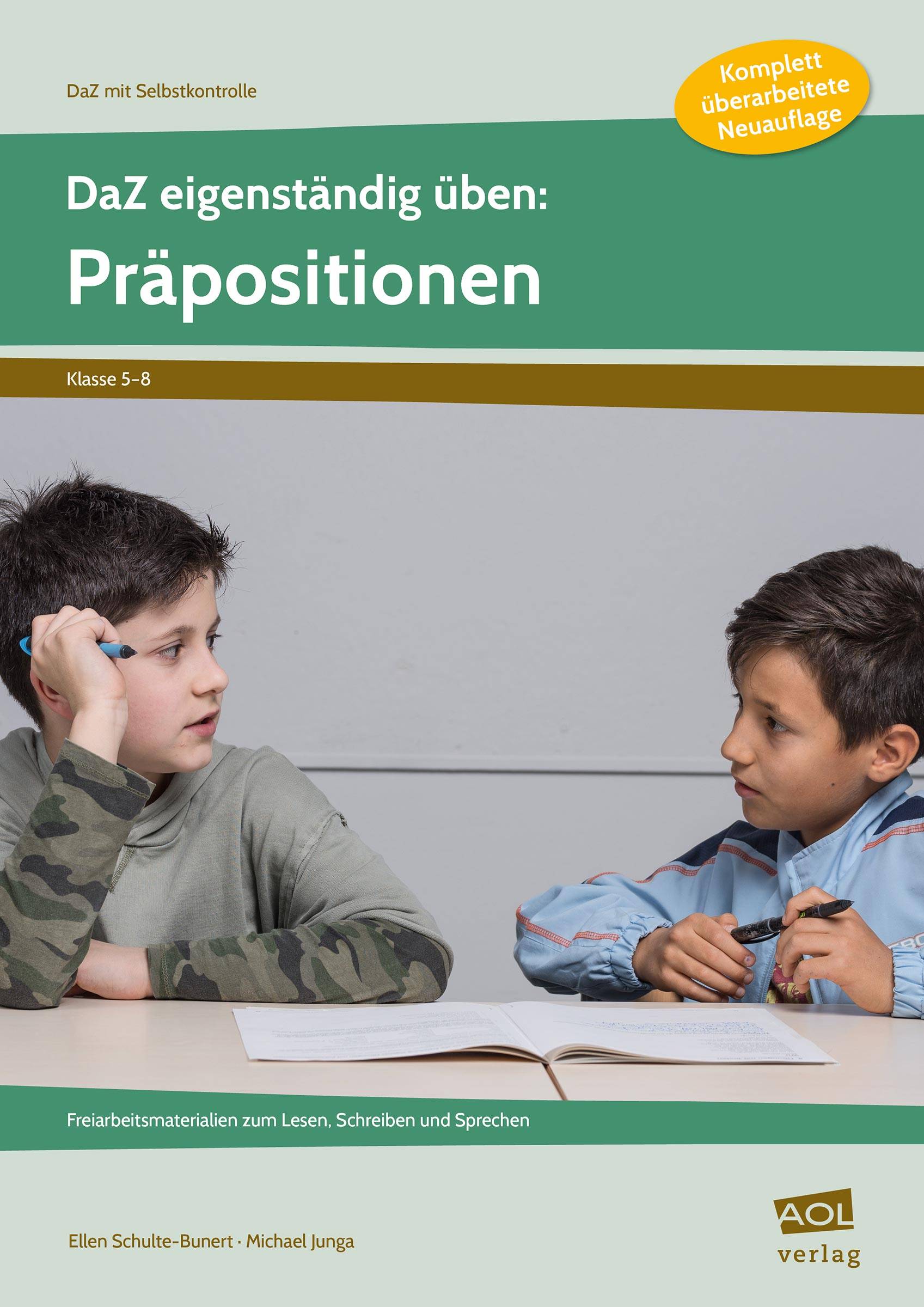 DaZ eigenständig üben: Präpositionen - SEK Freiarbeitsmaterialien zum Lesen, Schreiben und Sprechen (5. bis 8. Klasse)
