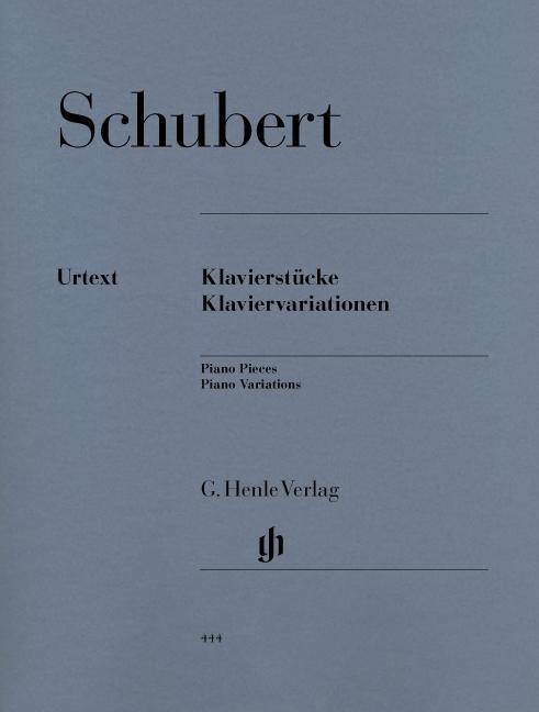 Schubert, Franz - Klavierstücke - Klaviervariationen Besetzung: Klavier zu zwei Händen