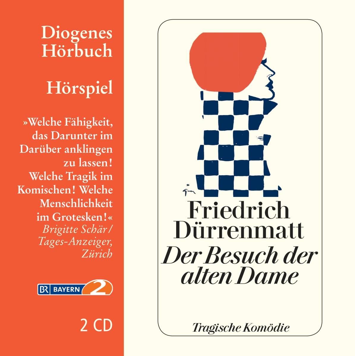Der Besuch der alten Dame, 2 Audio-CD Eine tragische Komödie, Lesung