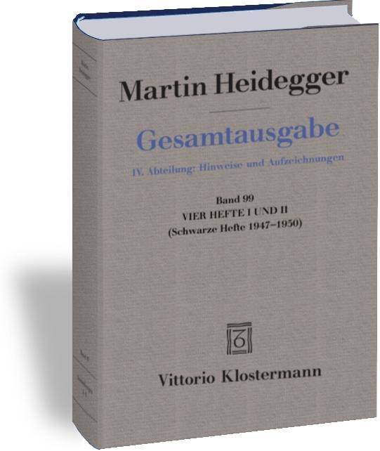 Vier Hefte I und II (Schwarze Hefte 1947-1950)