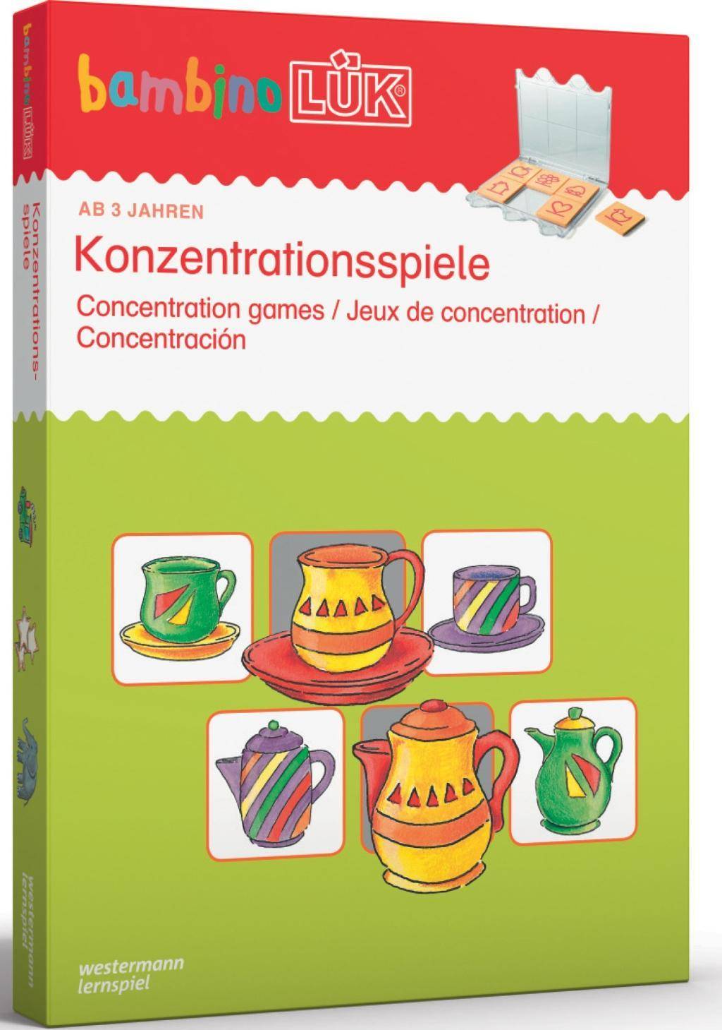 bambinoLÜK-Set 3/4/5 Jahre: Konzentrationsspiele