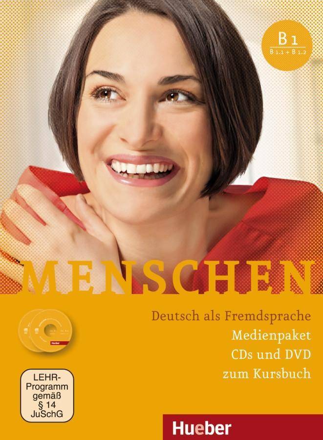 Medienpaket, 3 Audio-CDs + 1 DVD (zum Kursbuch) Niveau B1 (B1.1+B.1.2)