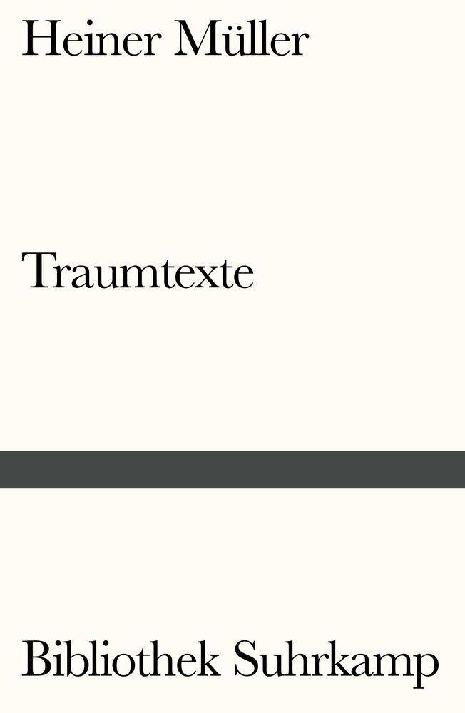 Traumtexte Bibliothek Suhrkamp 1445