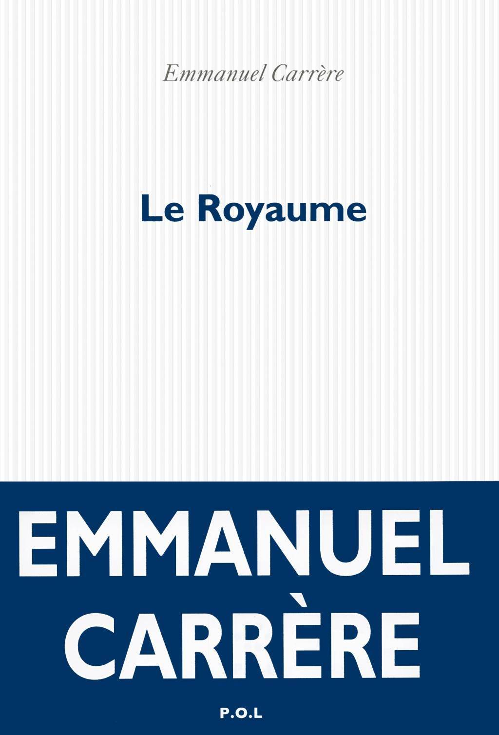 Le royaume Das Reich Gottes, französische Ausgabe. Ausgezeichnet mit dem Prix littéraire du Journal Le Monde und dem Prix du meilleur livre de l'an
