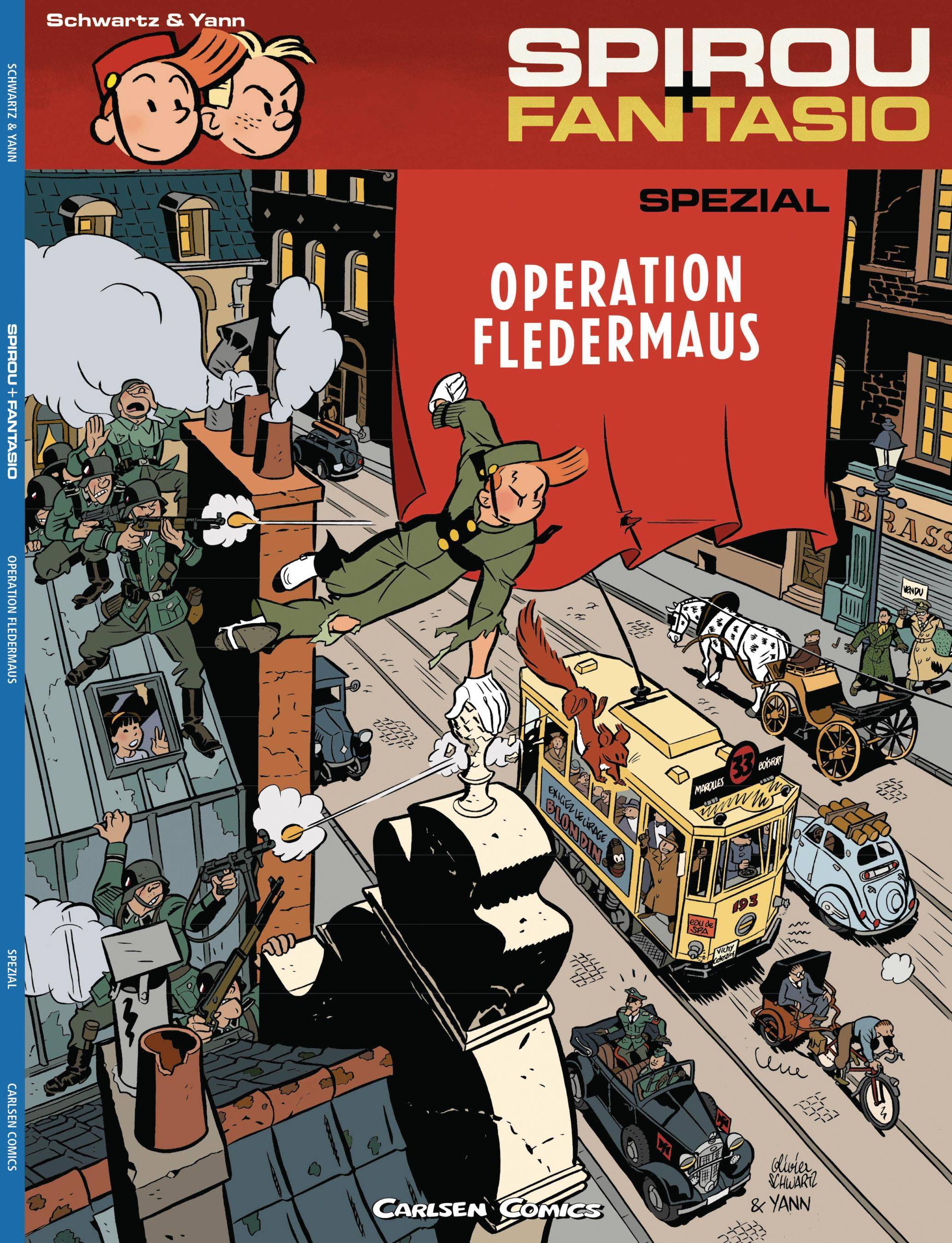 Spirou und Fantasio Spezial 9: Operation Fledermaus Mit Zusatzmaterial