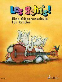Los geht's!, eine Gitarrenschule für Kinder Für den Einzel- und Gruppenunterricht. Schülerheft