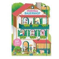Trötsch Stickerbuch Stickerhaus Bauernhof Stickerbuch Beschäftigungbuch