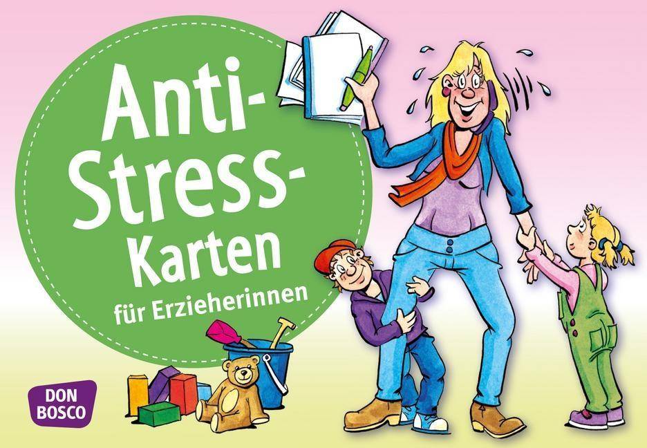 Anti-Stress-Karten für Erzieherinnen Inspirationskarten