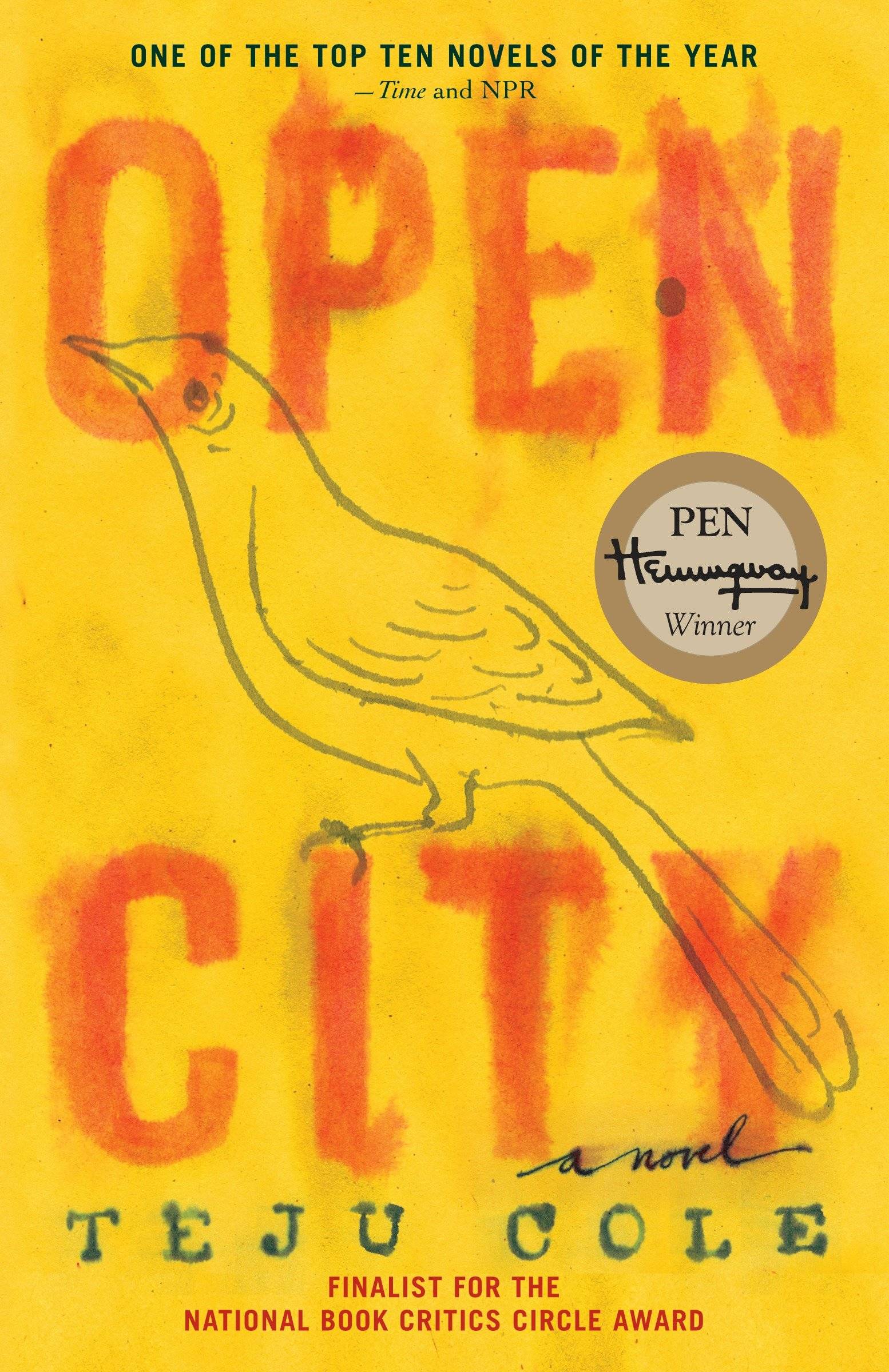 Open City, English edition A Novel, Ausgezeichnet: PEN New England/Hemingway Foundation Award, 2012. Winner of the PEN New England/Hemingway
