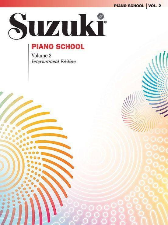Suzuki Piano School, New International Edition. Vol.2 Deutsch-Französisch-Englisch-Spanisch