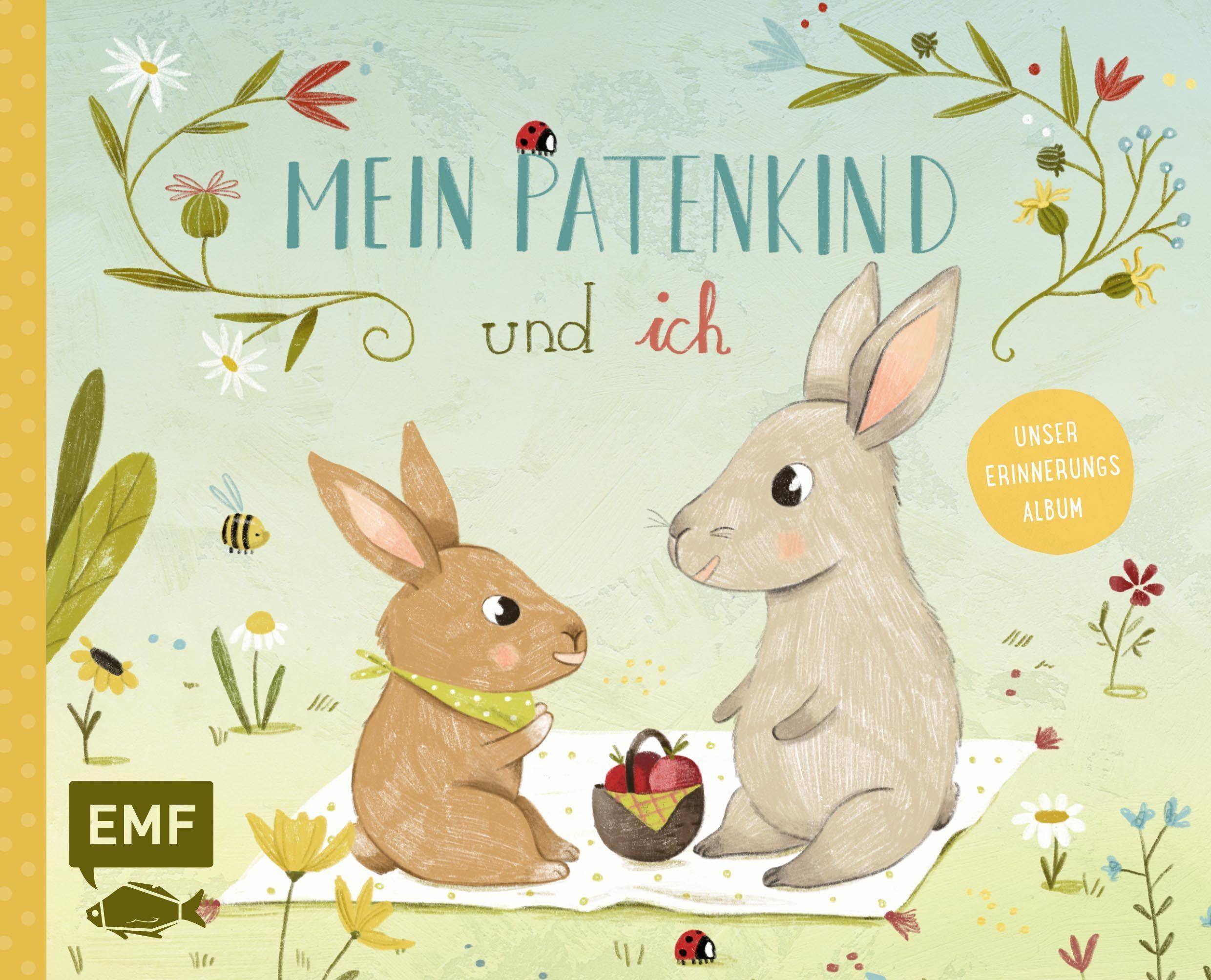 Mein Patenkind und ich - Unser Erinnerungsalbum Mit vielen Seiten zum Ausfüllen und Einkleben von Fotos