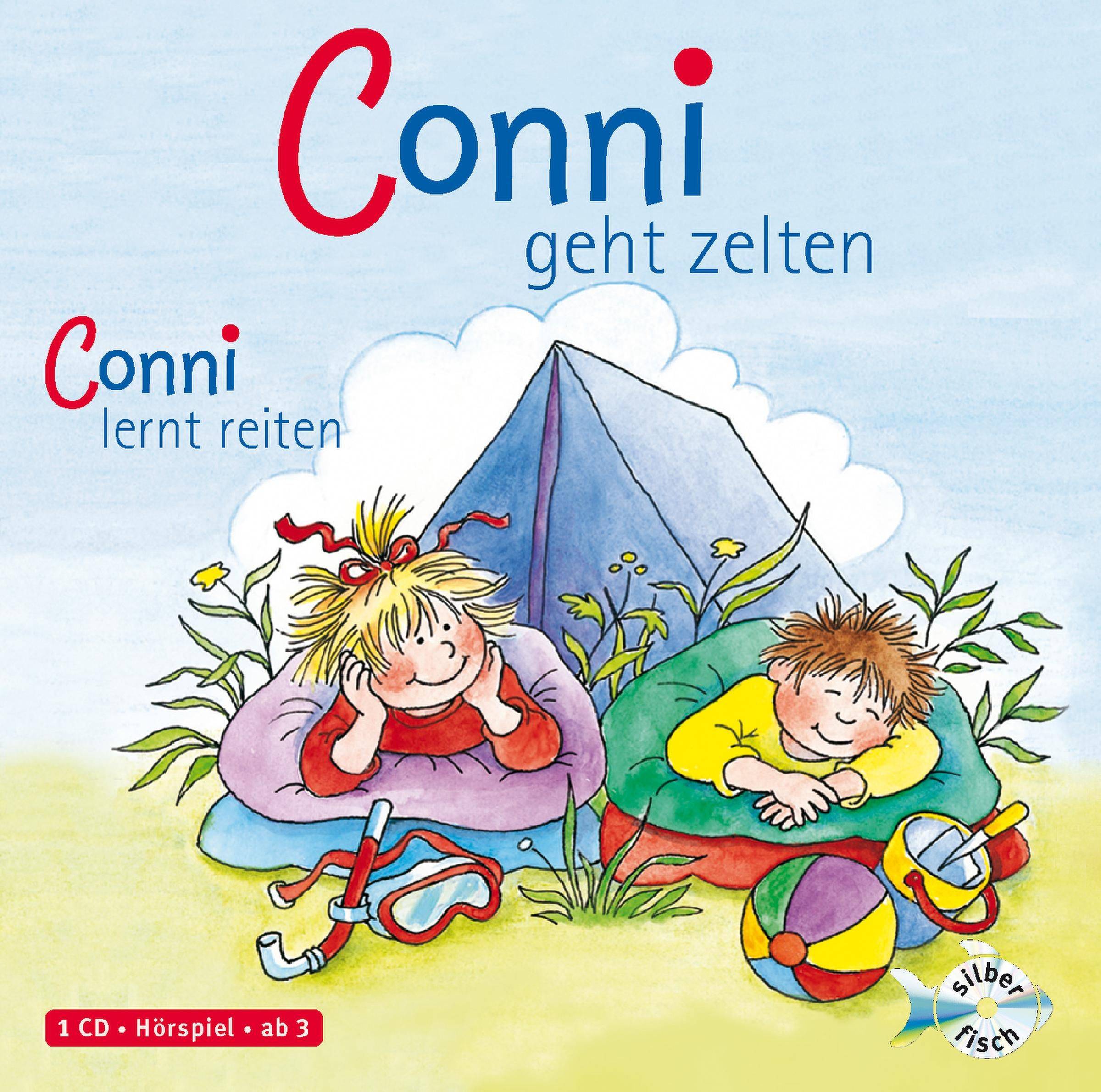 Conni geht zelten / Conni lernt reiten, 1 Audio-CD CD, Meine Freundin Conni - ab 3