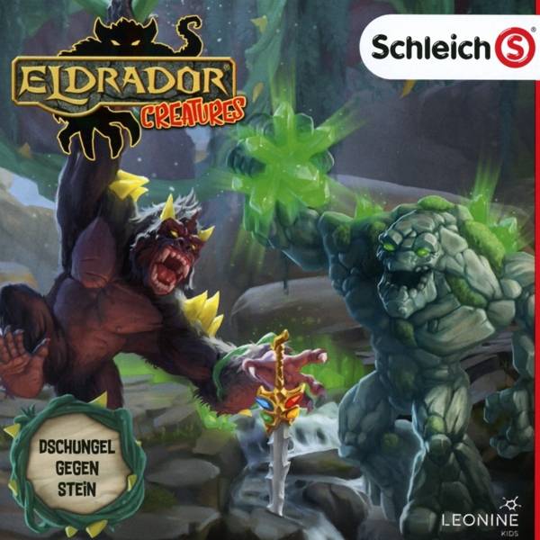 Schleich Eldrador Creatures. Tl.3, 1 Audio-CD Dschungel gegen Sten. Hörspiel