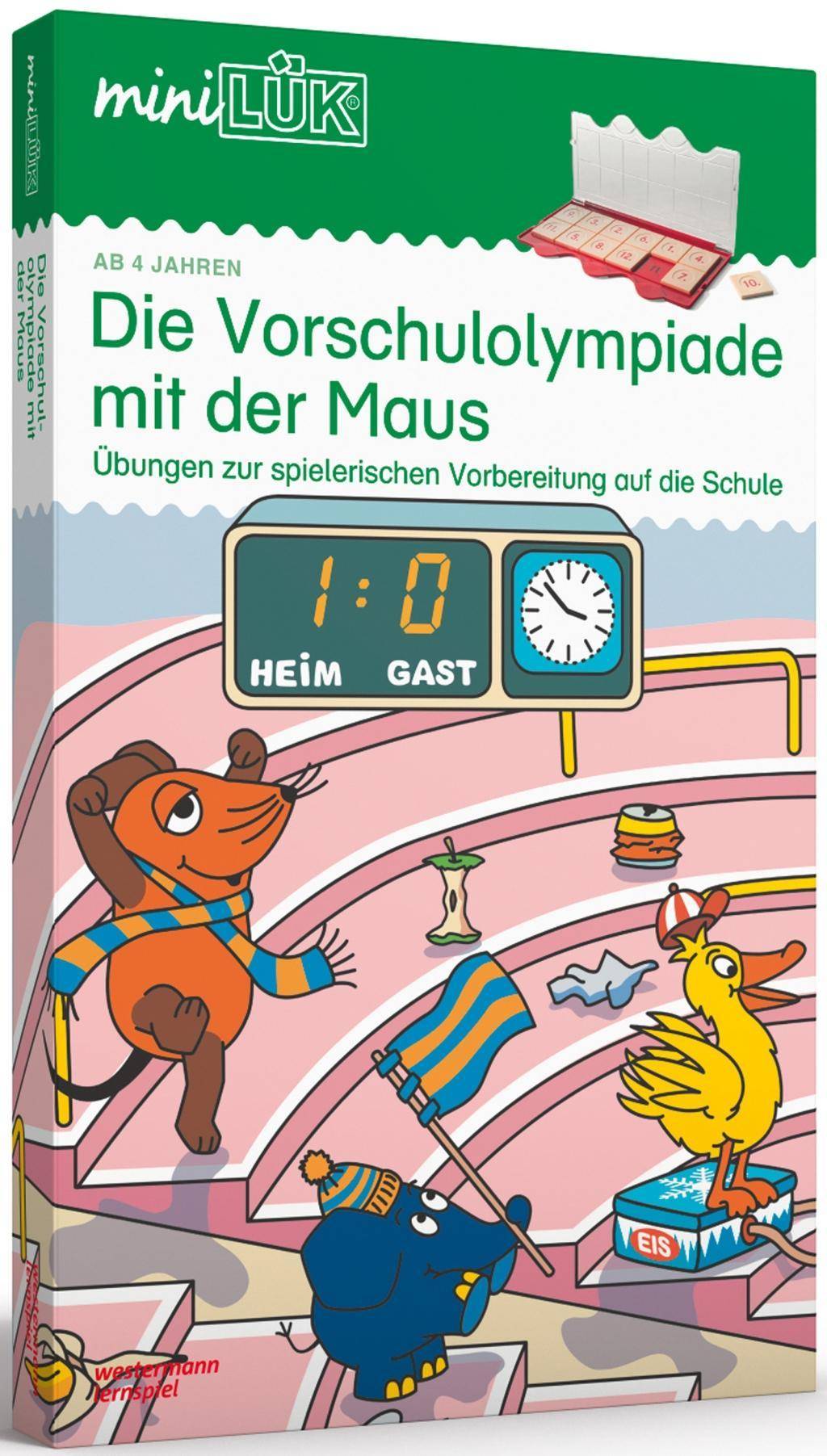 miniLÜK-Set Kindergarten/Vorschule: Die Vorschulolympiade mit der Maus