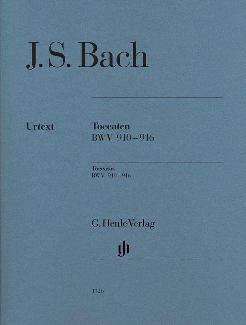 Bach, Johann Sebastian - Toccaten BWV 910-916 Besetzung: Klavier zu zwei Händen