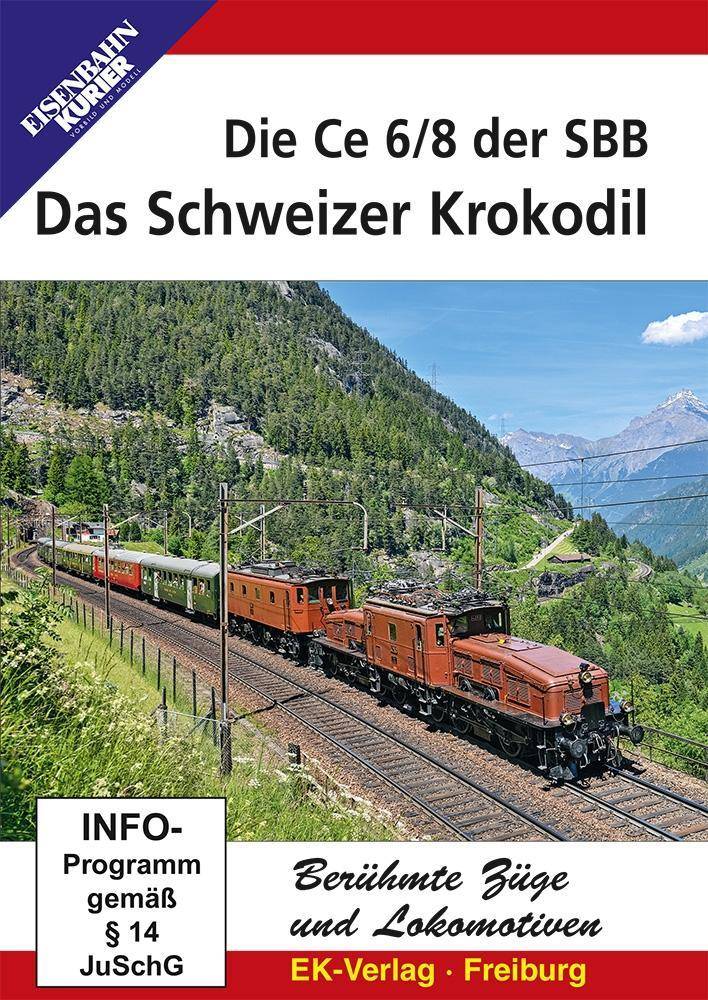 Das Schweizer Krokodil, 1 DVD-Video Die Ce 6/8 der SBB. PAL. DE