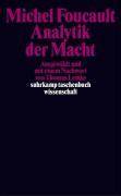 Analytik der Macht suhrkamp taschenbuch wissenschaft 1759
