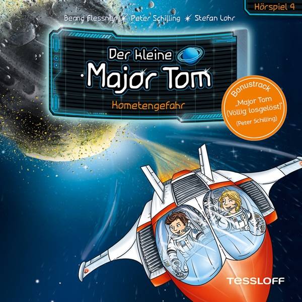 Der kleine Major Tom - Kometengefahr, 1 Audio-CD Spannendes Hörerlebnis, Hörspiel