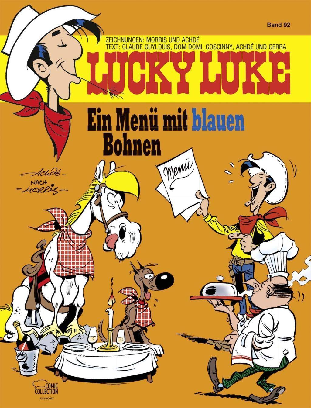 Lucky Luke 92 Ein Menü mit blauen Bohnen