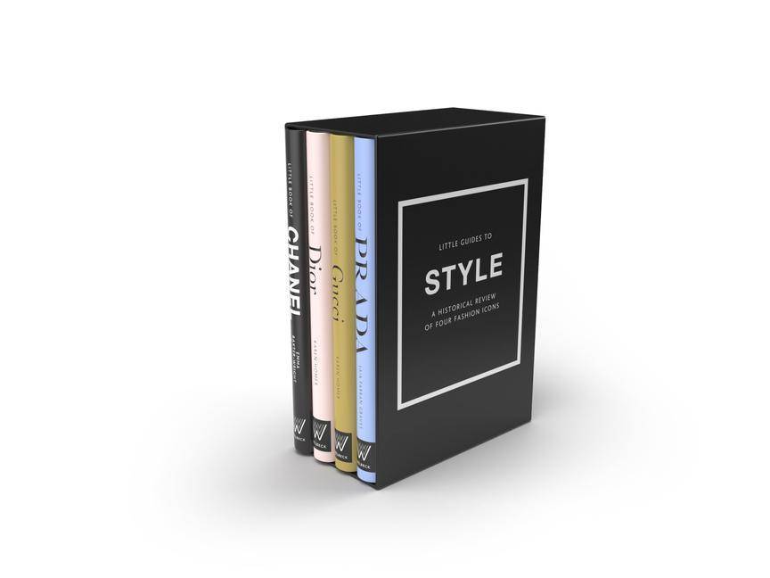 The Little Guides to Style, 4 Vols. A Historical Review of Four Fashion Icons. Prada, Dior, Chanel, Gucci.