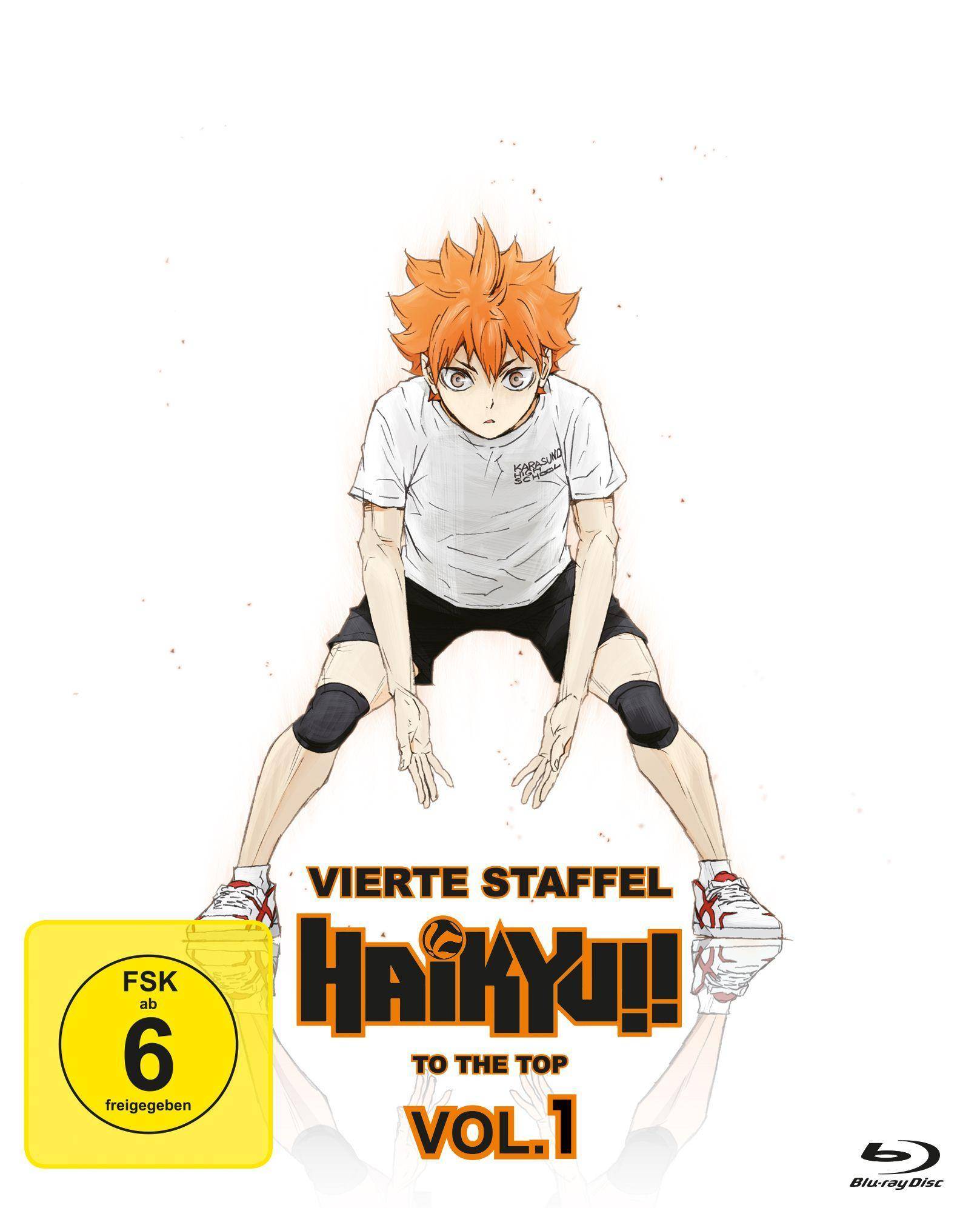 Haikyu!!: To the Top. Staffel.4.1, 1 Blu-ray Inkl. OVAs Der Weg des Balls & An Land vs. In der Luft. Japan