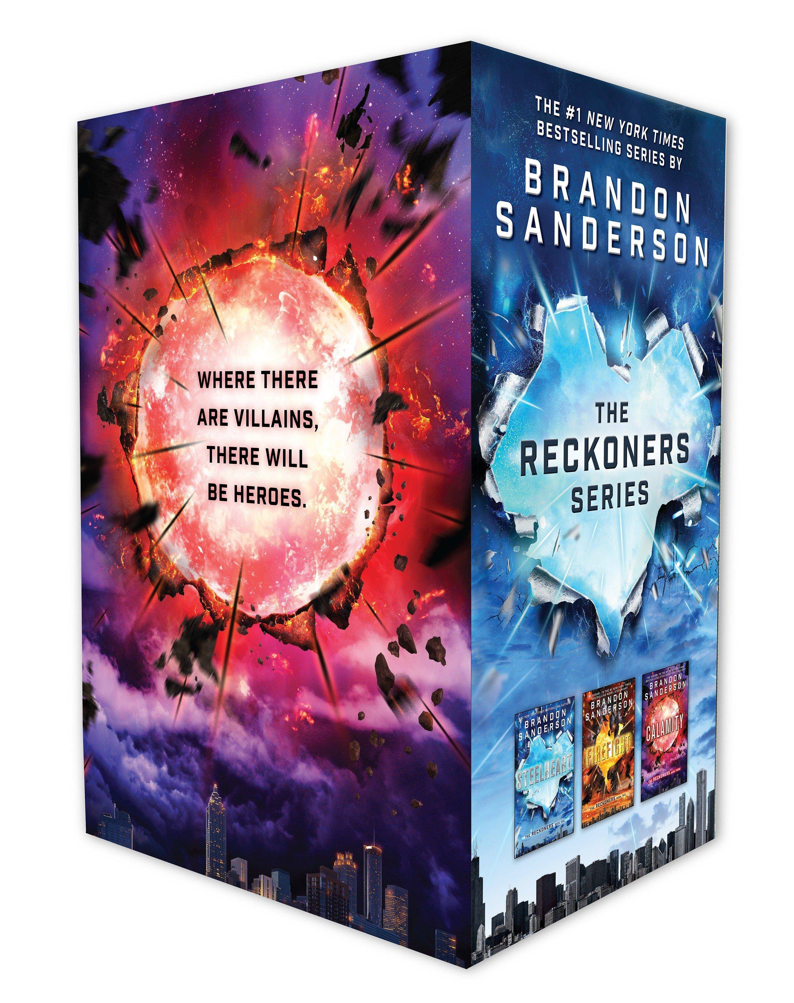 The Reckoners Series Boxed Set Firefight, Calamity, Steelheart. Boxed Set
