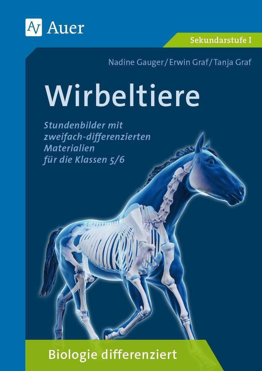 Wirbeltiere Biologie differenziert. Stundenbilder mit zweifach differenzierten Materialien für die Klassen 5/6