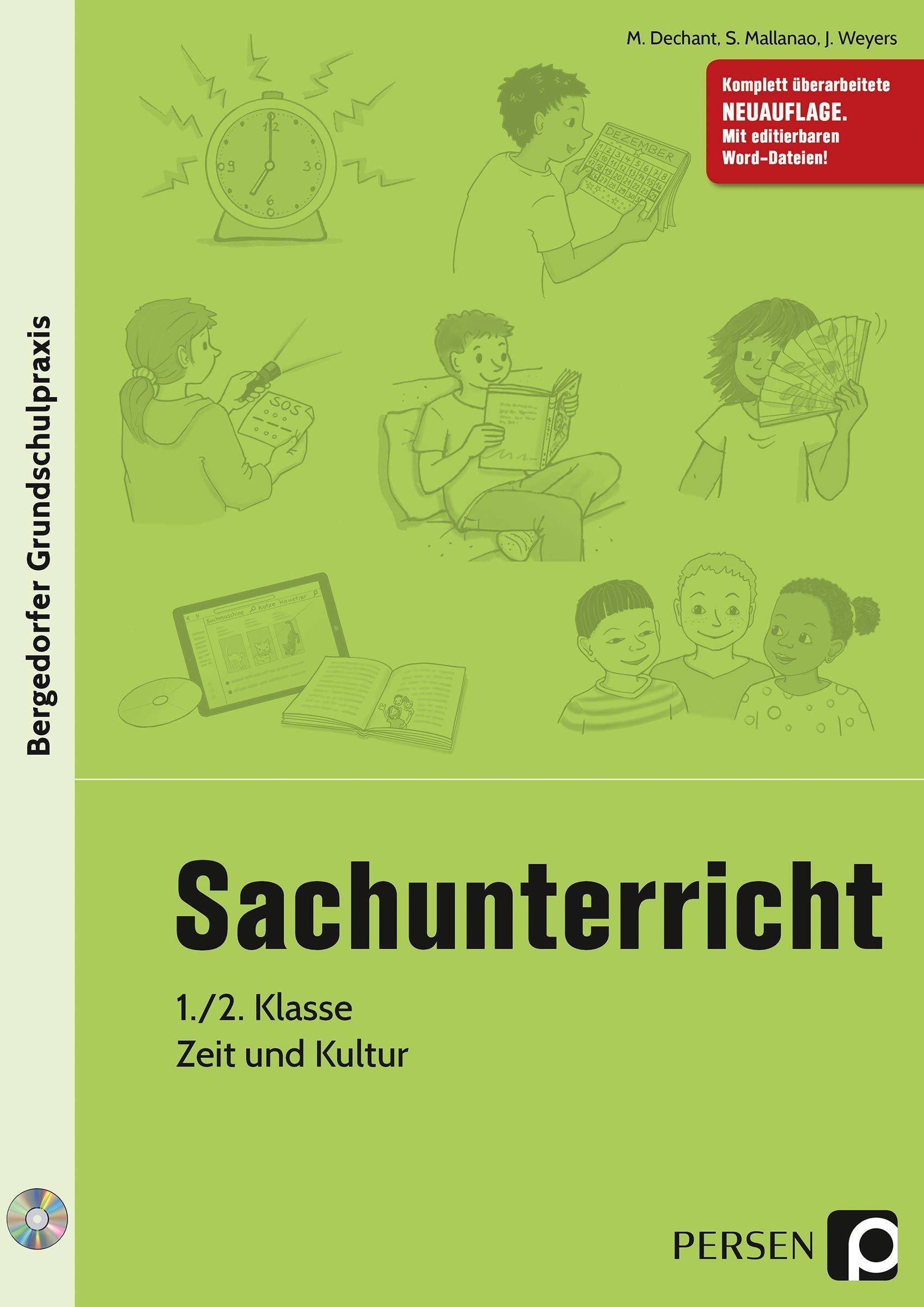 Sachunterricht - 1./2. Klasse, Zeit und Kultur Mit editierbaren Word-Dateien