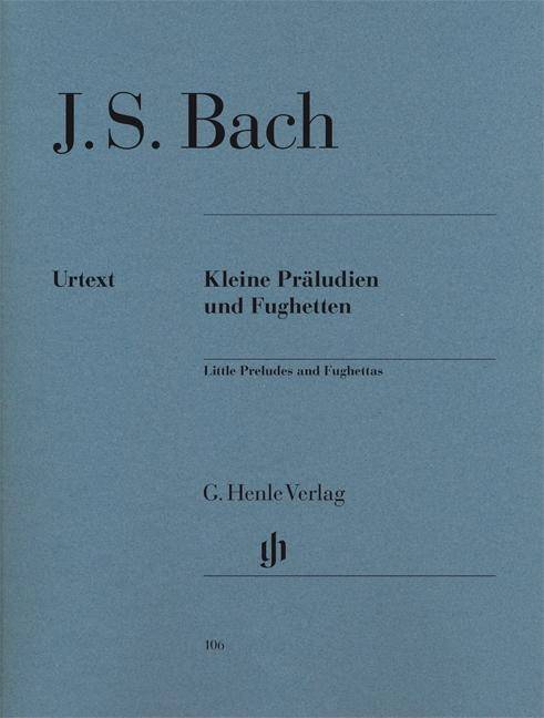 Bach, Johann Sebastian - Kleine Präludien und Fughetten Besetzung: Klavier zu zwei Händen
